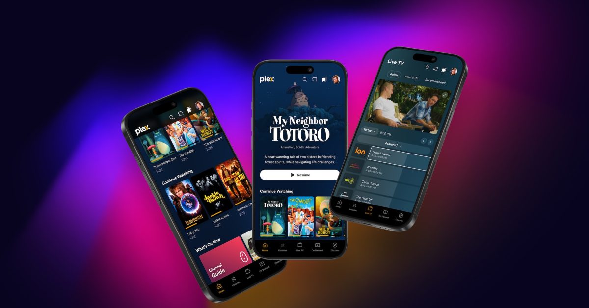 Plex обновил приложение для iPhone Медиаплеер Plex представил полностью обновленную версию приложения для iPhone с переработанным интерфейсом. Разработчики сделали акцент на удобстве использования, добавив быстрый доступ к недавно просмотренному контенту и персональным рекомендаци