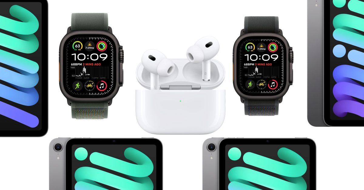Главные скидки на Apple в "Черную пятницу" AirPods Pro 2 продаются по рекордно низкой цене — 154 доллара. iPad mini 7 можно приобрести на 99 долларов дешевле обычного. Apple Watch Ultra 2 в черном цвете доступны по минимальной цене за всю истори