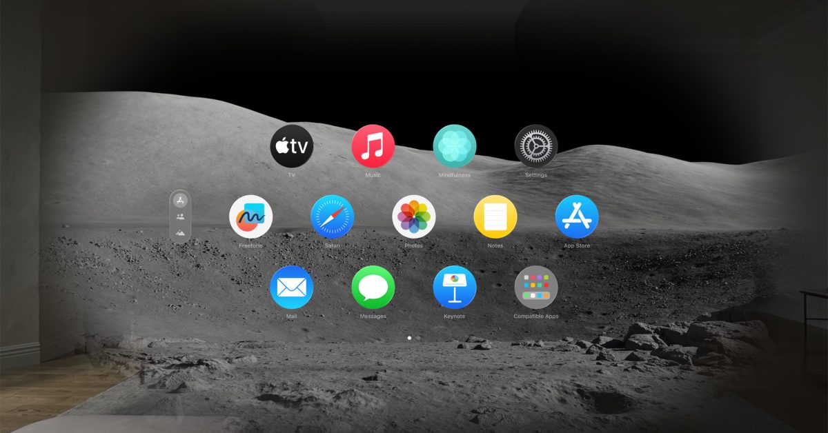 Очки Apple Vision Pro могут изменить подход к работе Новая функция Apple Vision Pro позволяет создавать виртуальные рабочие пространства неограниченного размера. Пользователь может разместить вокруг себя множество виртуальных экранов, формируя персональное рабочее окружение. Система отслеживает