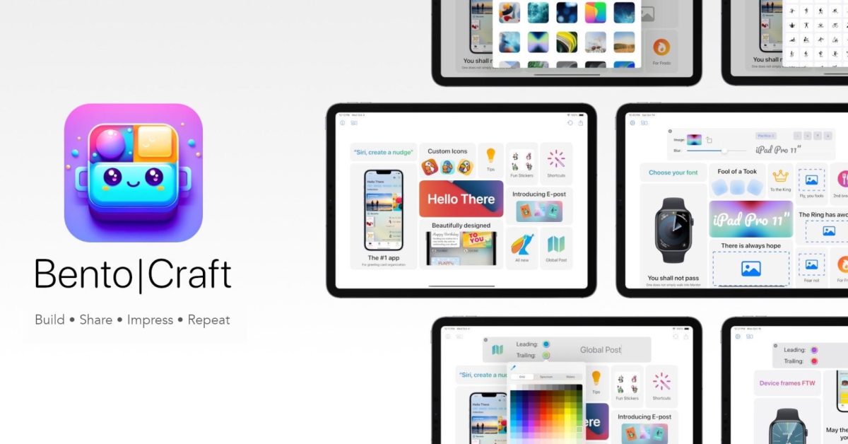 Bento Craft: инструмент для создания графики в стиле бенто Bento Craft — это приложение для дизайнеров, позволяющее создавать графические композиции в популярном стиле бенто. Программа предлагает простой и интуитивно понятный интерфейс, с помощью которого даже начинающ