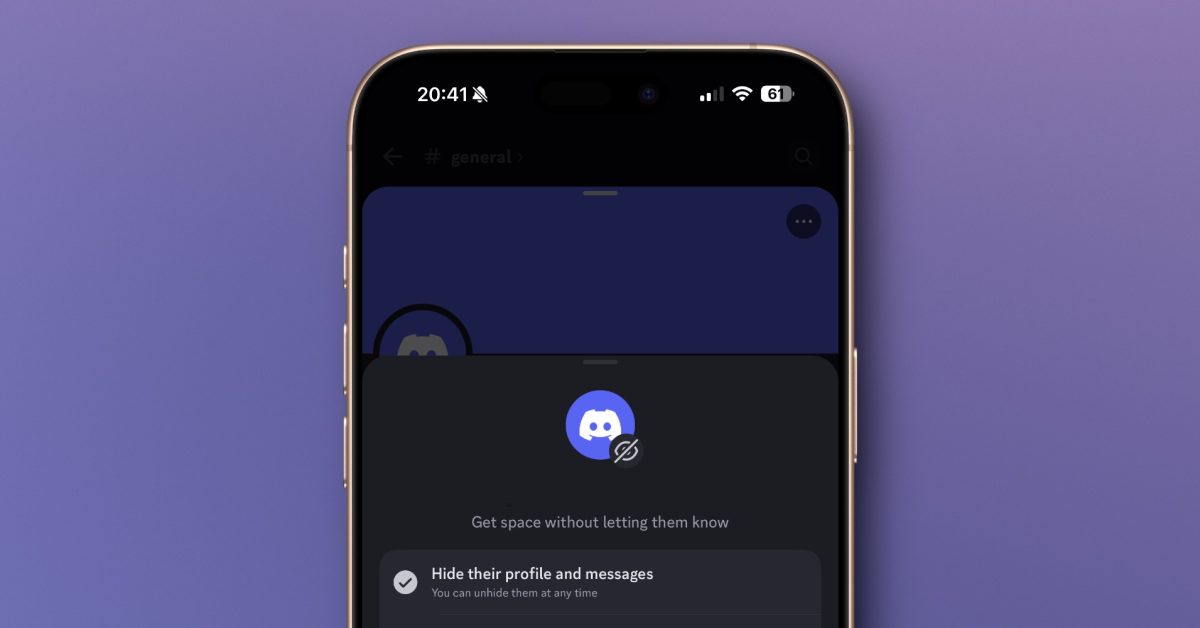 Discord добавил функцию скрытого игнорирования пользователей Популярный мессенджер Discord внедрил новую функцию, позволяющую игнорировать сообщения других пользователей, не уведомляя их об этом. Теперь при нажатии на кнопку "Тихое игнорирование" сообщ