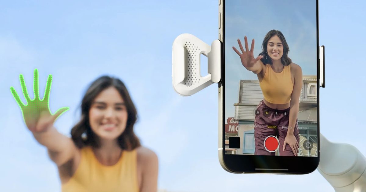 Insta360 представила AI Tracker — новый аксессуар для стабилизатора Flow 2 Pro Gimbal. Это устройство позволяет камере автоматически следить за объектом съемки, используя искусственный интеллект для распознавания и отслеживания движений. AI Tracker крепится к стабилизатору Flow 2