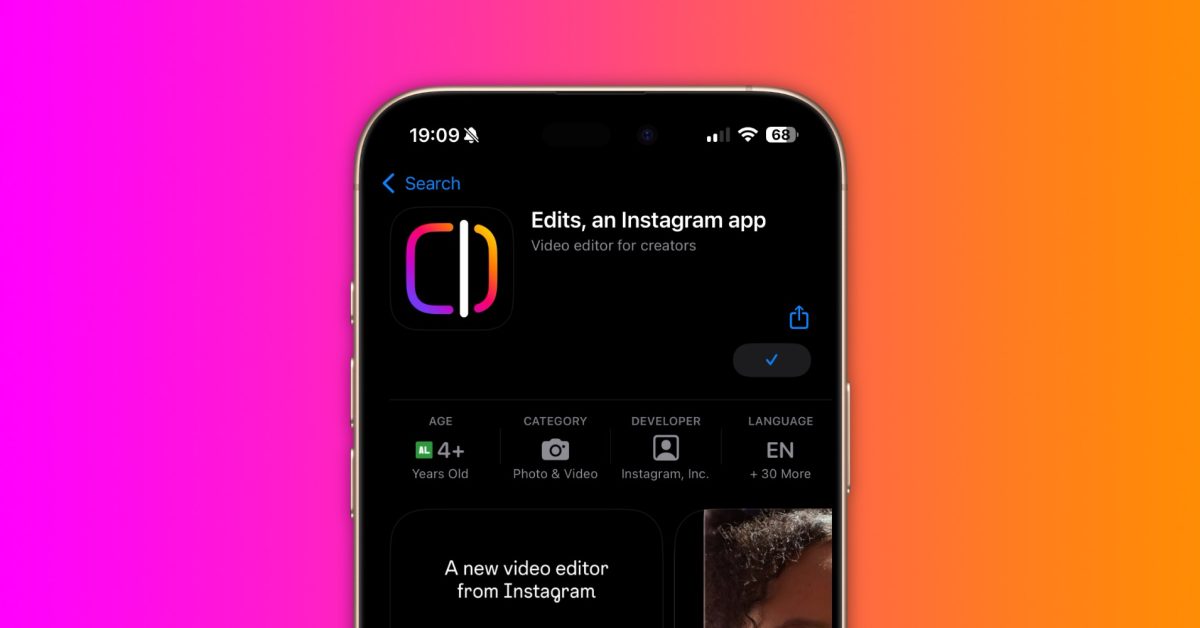 Instagram откладывает запуск редактора Edits — конкурента CapCut Instagram приостановил разработку приложения Edits, которое должно было стать альтернативой популярному видеоредактору CapCut. Новый редактор планировался как отдельное приложение для создания и монтажа видеороликов в формате Re