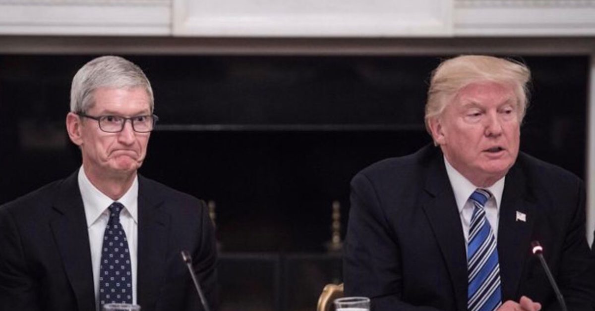 Эпл заявляет, что импортные пошлины Трампа увеличат ее расходы на 900 миллионов долларов в этом квартале