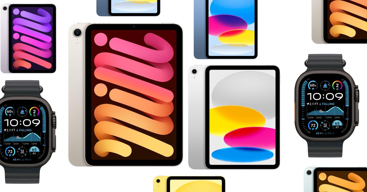 Текущее поколение iPad от $299, 11-дюймовая Magic Keyboard со скидкой $140, чёрные Apple Watch Ultra 2, чёрный Milanese Loop и другое