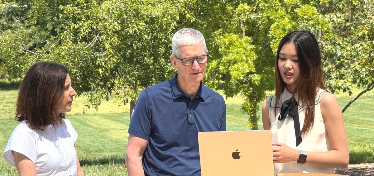 Тим Кук навестил победителей Swift Challenge