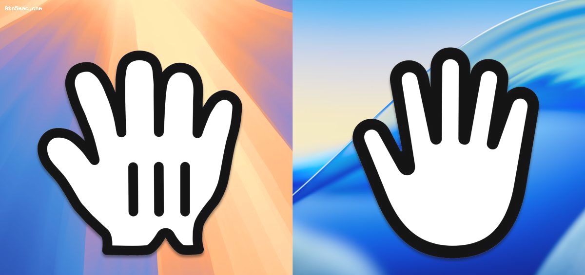 macOS Tahoe 26 избавляется от курсора в виде «перчатки Микки Мауса»