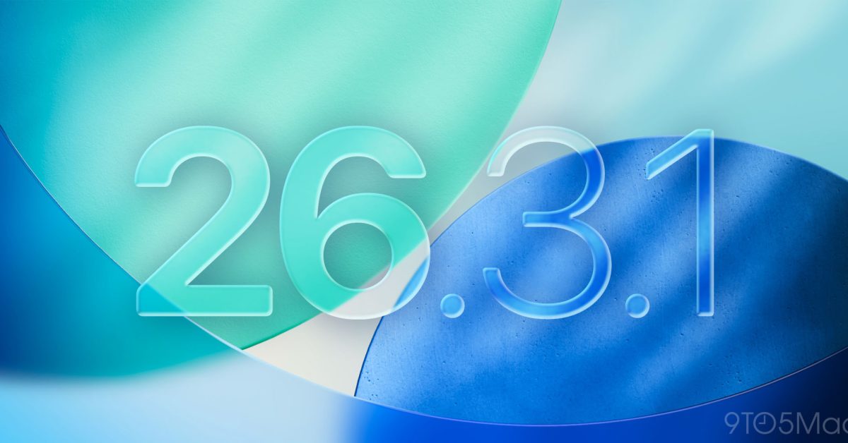 iOS 26.3.1 может выйти в ближайшее время в качестве следующего обновления для iPhone.