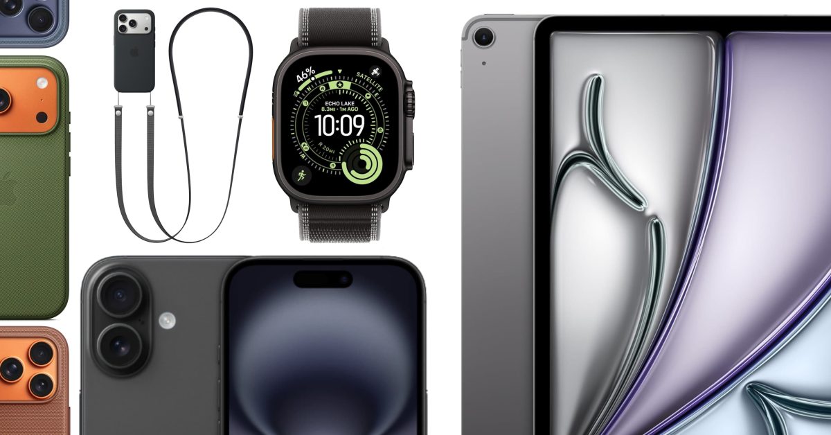 Скидки: iPad Air M3 со скидкой $250, Apple Watch Ultra 3 — до $159, ZAGG Pro 2 для Apple Pencil — 62%, и другие предложения