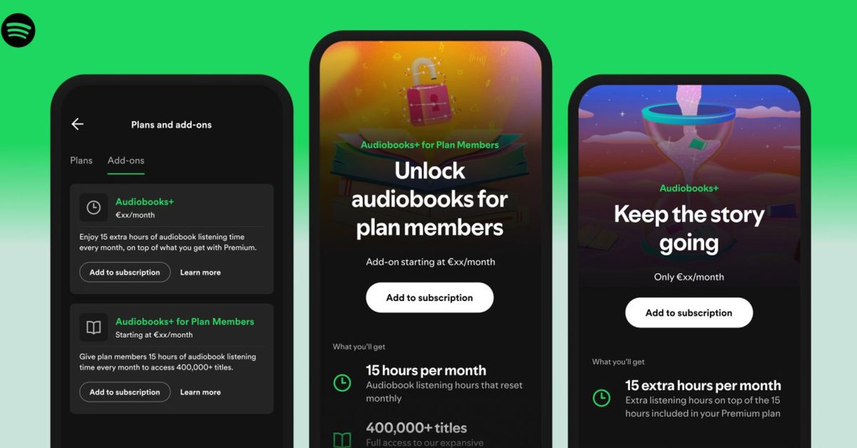 Spotify расширяет присутствие в книжном сегменте с функцией обнаружения "Чарты аудиокниг"