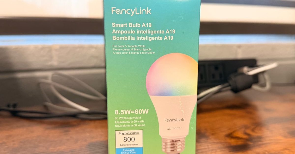 Еженедельный обзор HomeKit: умная лампа Matter с управлением через Apple Home теперь стоит менее $10