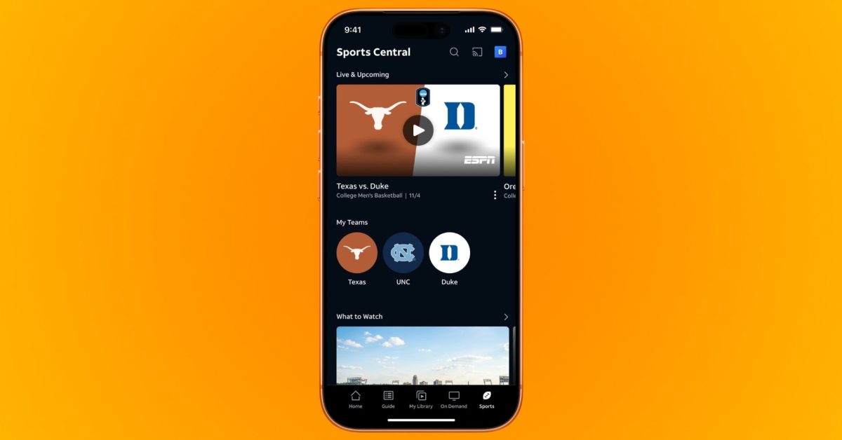 Приложение DIRECTV запускает Sports Central на iPhone и iPad.