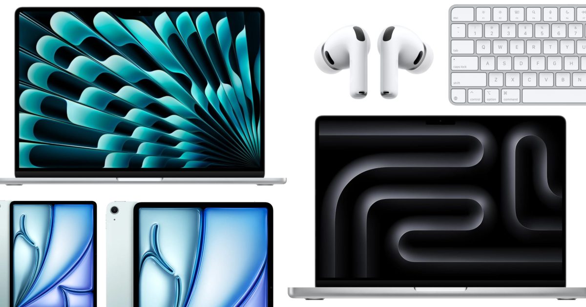Скидки: 13-дюймовый M5 MacBook Air достиг нового минимума, M5 MacBook Pro на 1 ТБ, M4 iPad Air дешевле на $100, Magic Keyboard и другое