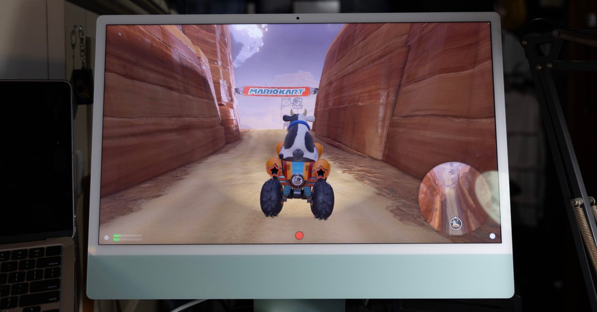 Этот аксессуар позволяет играть в игры Switch 2 на экране iPad или iMac с разрешением 4K